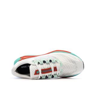 Zapatillas de senderismo blancas/rojas/turquesas para hombre Salomon Bliss 2 ver 0