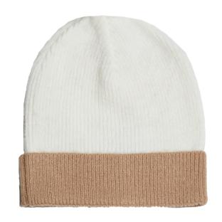 Bonnet Blanc/Marron Femme Tommy Hilfiger Beanie vue 0