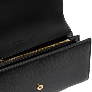 Portefeuille Noir Femme Tommy Hilfiger Flag vue 0