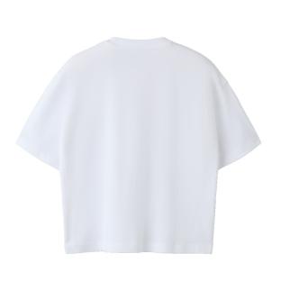 T-Shirt Blanc Fille Name it Nkfhelga vue 0