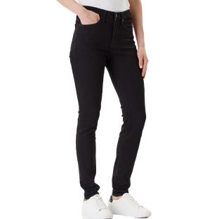 Jean Skinny Noir Femme Calvin Klein Mid Rise Ck C vue 0