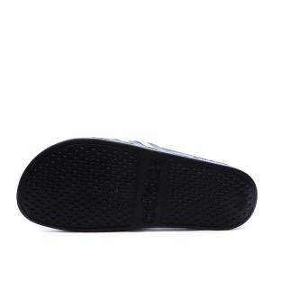Claquettes Marine/Vert fluo Homme Adidas Adilette vue 0