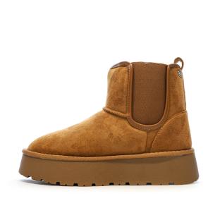 Boots Camel Femme Xti Ladies Ankle vue 0