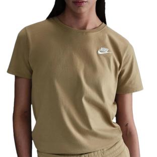Nike Club Women's Beige T-Shirt Photo of the Espace des Marques %store% store - view of %key%