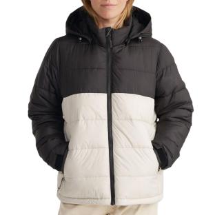 Doudoune Écru/Noir Femme O'Neill Originals Puffer vue 0