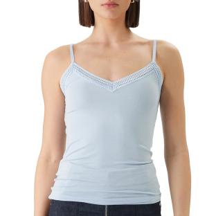 Débardeur Bleu Clair Femme Morgan Barba vue 0