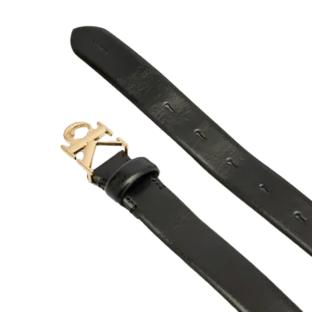 Schwarzer Gürtel Frau Calvin Klein Jeans Buckle Ansicht 0