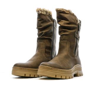 Bottes Marron Femme RELIFE Viplate vue 0