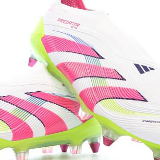 Chaussures de Foot Blanc/Rose Adidas Predator Elite Ll SG vue 0