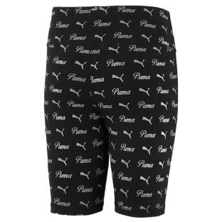 Puma Ess+ Script – Schwarze Shorts für Mädchen Ansicht 0
