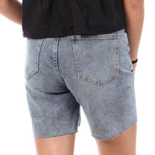 Monday Premium Bermudas Denim Azul Claro Mujer Calce ver 0