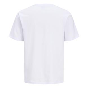 T-Shirt Blanc Homme Jack & Jones Hudson vue 0