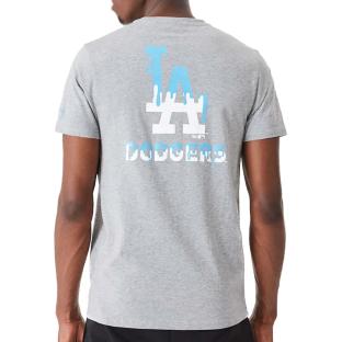 T-shirt Gris Homme New Era Drip Logo vue 0