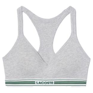 Sujetador gris para mujer Lacoste World ver 0
