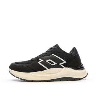 Baskets Noire/Blanche Homme Lotto Twenty6 vue 0