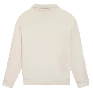 Sudadera con cremallera de 1/4 beige para mujer TBS Craie ver 0