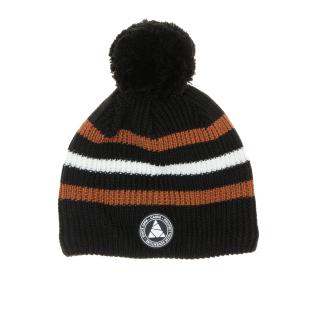 Cairn Unisex Black/Camel Pom-Pom Beanie Photo of the Espace des Marques %store% store - view of %key%