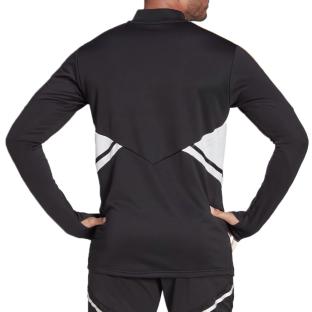 Juventus Sweat 1/4 zip Noir Homme Adidas 2022 vue 0