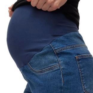 Jean de Grossesse Skinny Bleu Femme Mamalicious Mecho vue 0