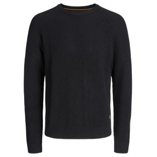 Jersey de punto negro para hombre Jack & Jones Pannel ver 0