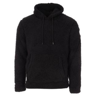 Paname Brothers Sudadera Sherpa Negra con Cremallera Completa para Hombre ver 0
