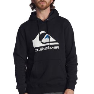 Schwarzes Quiksilver Biglogohood-Sweatshirt für Herren Ansicht 0