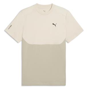 T-Shirt Beige Bicolore Homme Puma Pumatech vue 0