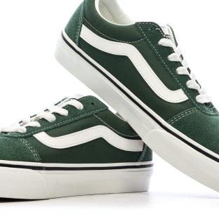 Baskets Vert Foncé Mixte Vans Old Skool vue 0