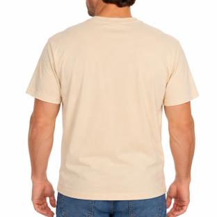 Beiges Herren-T-Shirt „Redskins“ mit Ärmeln Ansicht 0