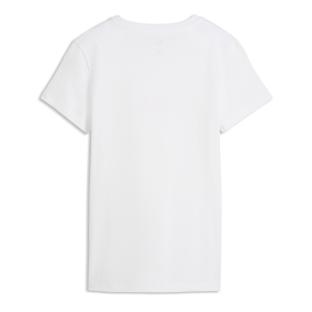 T-Shirt Blanc Femme Puma Metalli vue 0
