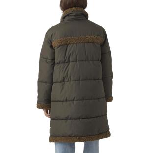 Doudoune Marron Femme Vero Moda Teddy Coat Boos vue 0