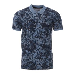 Polo azul de hombre RMS26 91313 ver 0