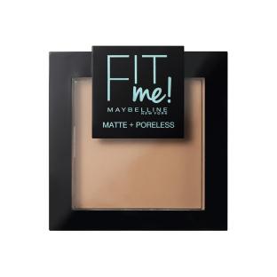 Poudre Compacte Fit Me Matte + Poreless Maybelline New York 250 Sun Beige vue 0