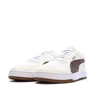 Puma Caven III Herren-Sneaker, Weiß/Dunkelbraun Ansicht 0