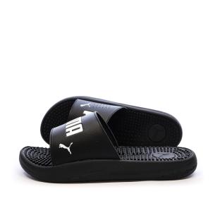Claquettes Noires Homme Puma Softride vue 0