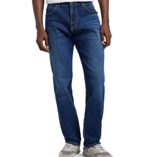 Jean Straight Bleu Homme Lee Midmoor vue 0