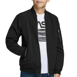 Bomberjacke Schwarz Jungen Jack & Jones Mash Ansicht 0