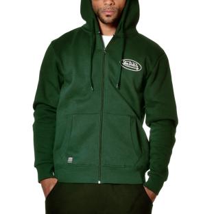 Sweat Zippé Vert Homme Von Dutch SLIRW vue 0
