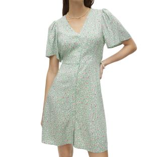 Robe Verte Femme Vero Moda Malba vue 0