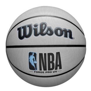 Ballon de Basketball Gris Wilson Nba Forge Pro UV vue 0