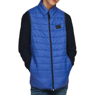 Doudoune sans manches Bleu Garçon Jack & Jones Wing vue 0