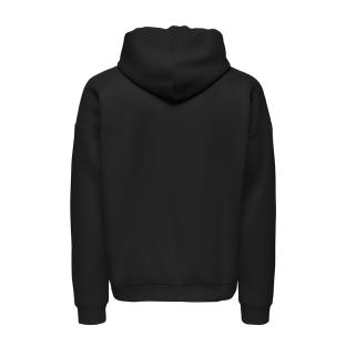 Schwarzes Herren-Sweatshirt mit Reißverschluss Only &amp; Sons Chase Ansicht 0