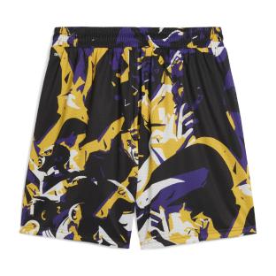 Puma Rival Rage Herren Shorts Schwarz/Gelb Ansicht 0