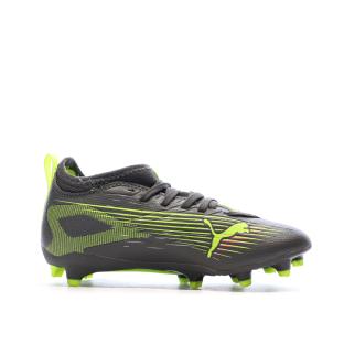 Chaussures de Foot Gris/Jaune Junior Puma Ultra 5 Match FG/AG vue 0