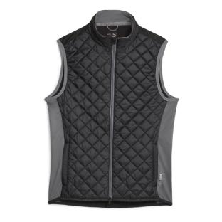 Chaqueta acolchada negra para hombre Puma Quilted ver 0