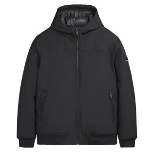 Blouson Noir Homme Teddy Smith Samy vue 0