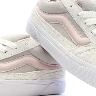 Zapatillas blancas/rosa pálido/grises para mujer Vans Caldrone ver 0