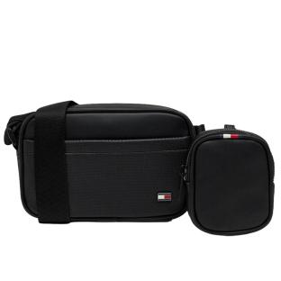 Tommy Hilfiger Foundation Black Men’s Camera Bag Photo of the Espace des Marques %store% store - view of %key%