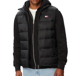 Chaqueta sin mangas negra para hombre de Tommy Hilfiger, plegable ver 0