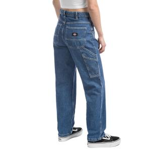 Jean Droit Bleu Femme Dickies Ellendale vue 0